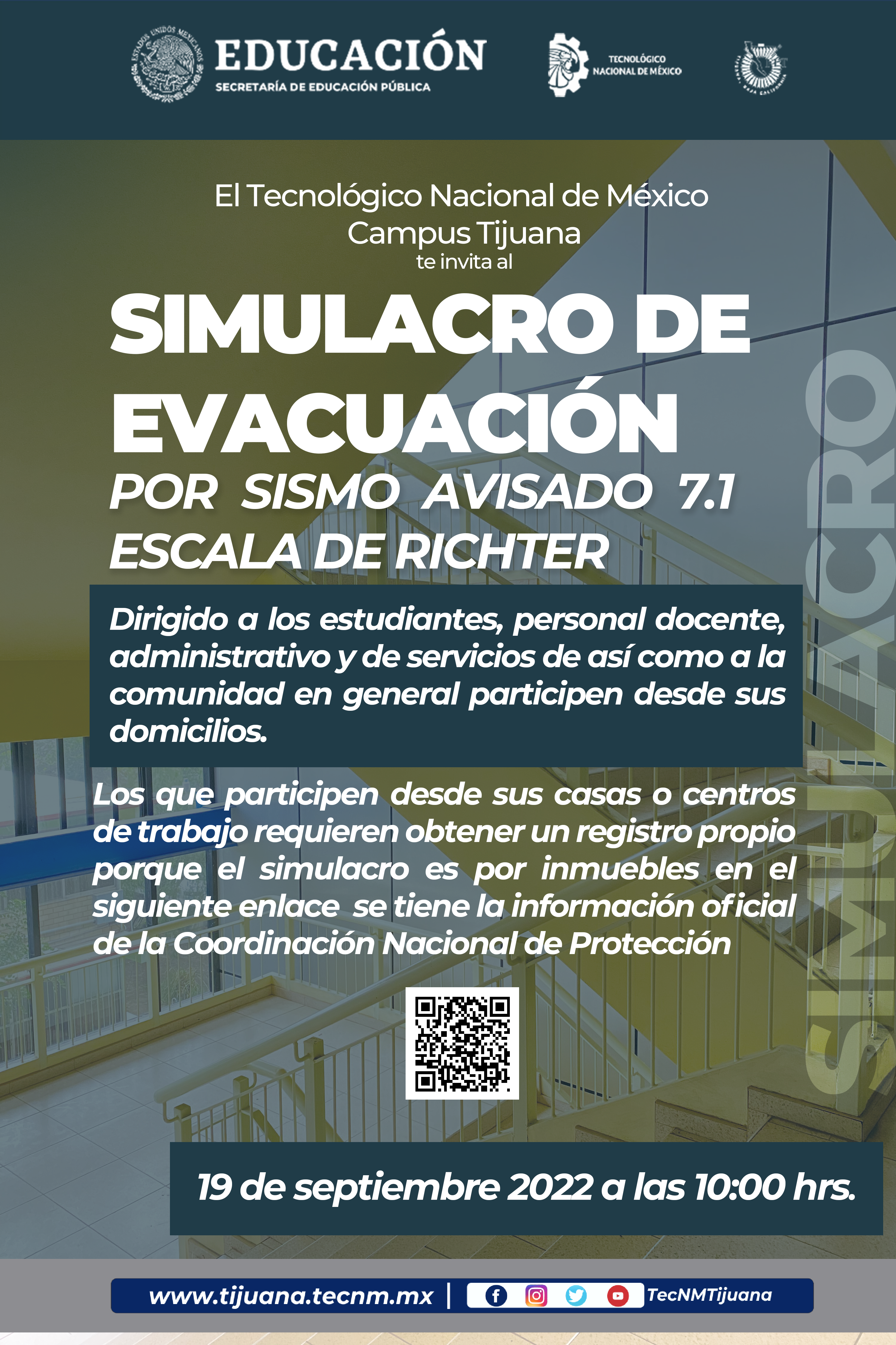 Macrosimulacro Nacional 19 de septiembre 2022