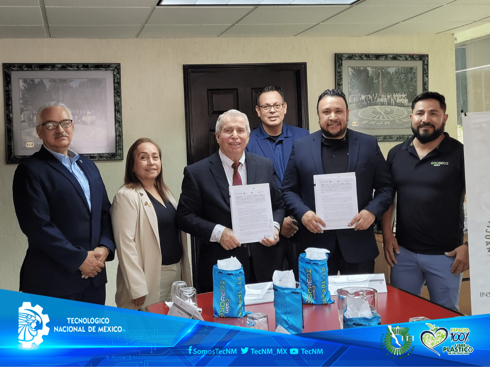 Firman convenio ITT y la empresa Soluciones en Redes Digitales