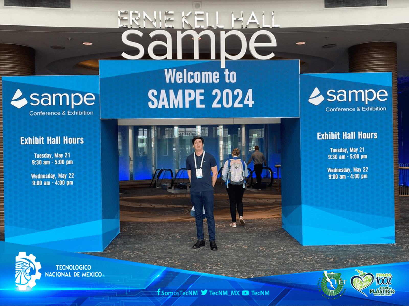 Estudiante del ITT Triunfa en SAMPE 2024