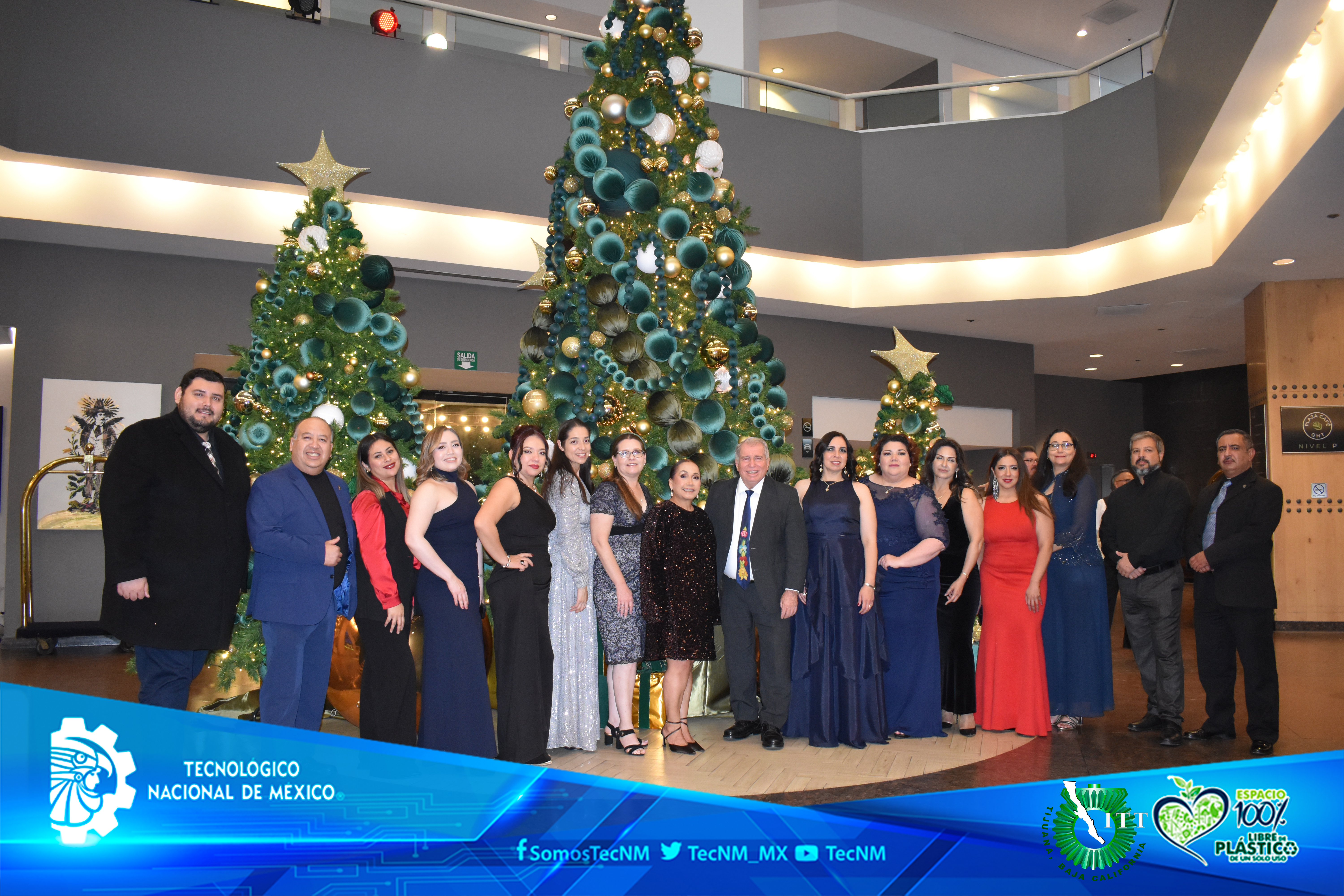 Personal del TecNM – Instituto Tecnológico de Tijuana celebra la tradicional Gran Posada