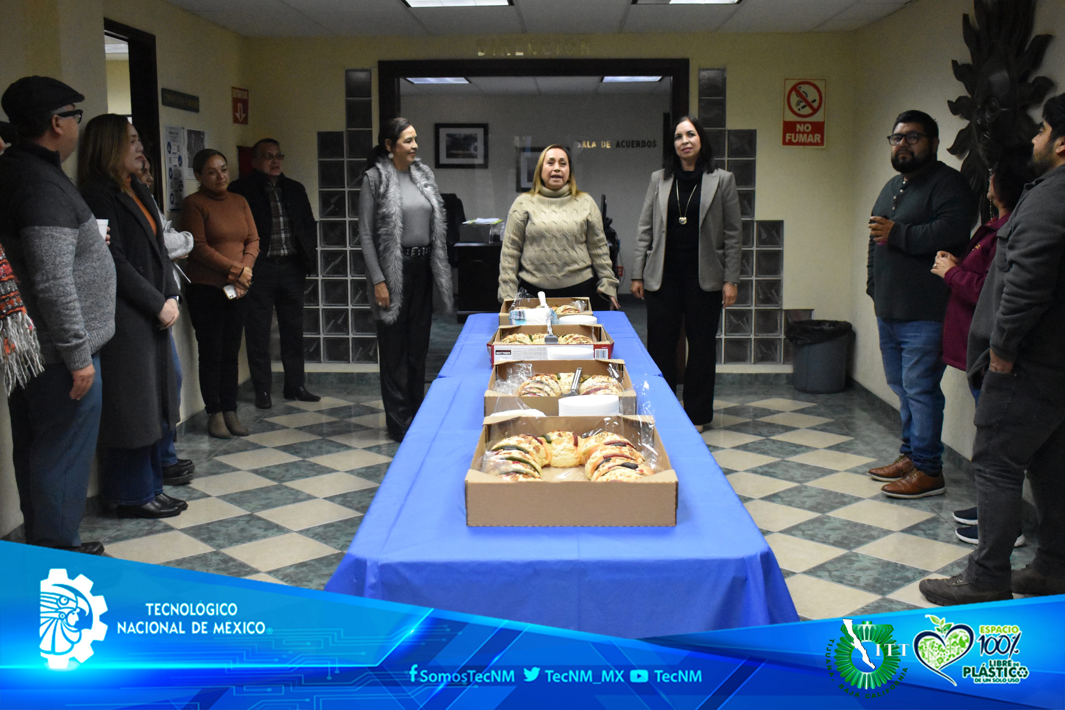 TecNM – Tijuana comparte la tradicional Rosca de Reyes para iniciar actividades 2026