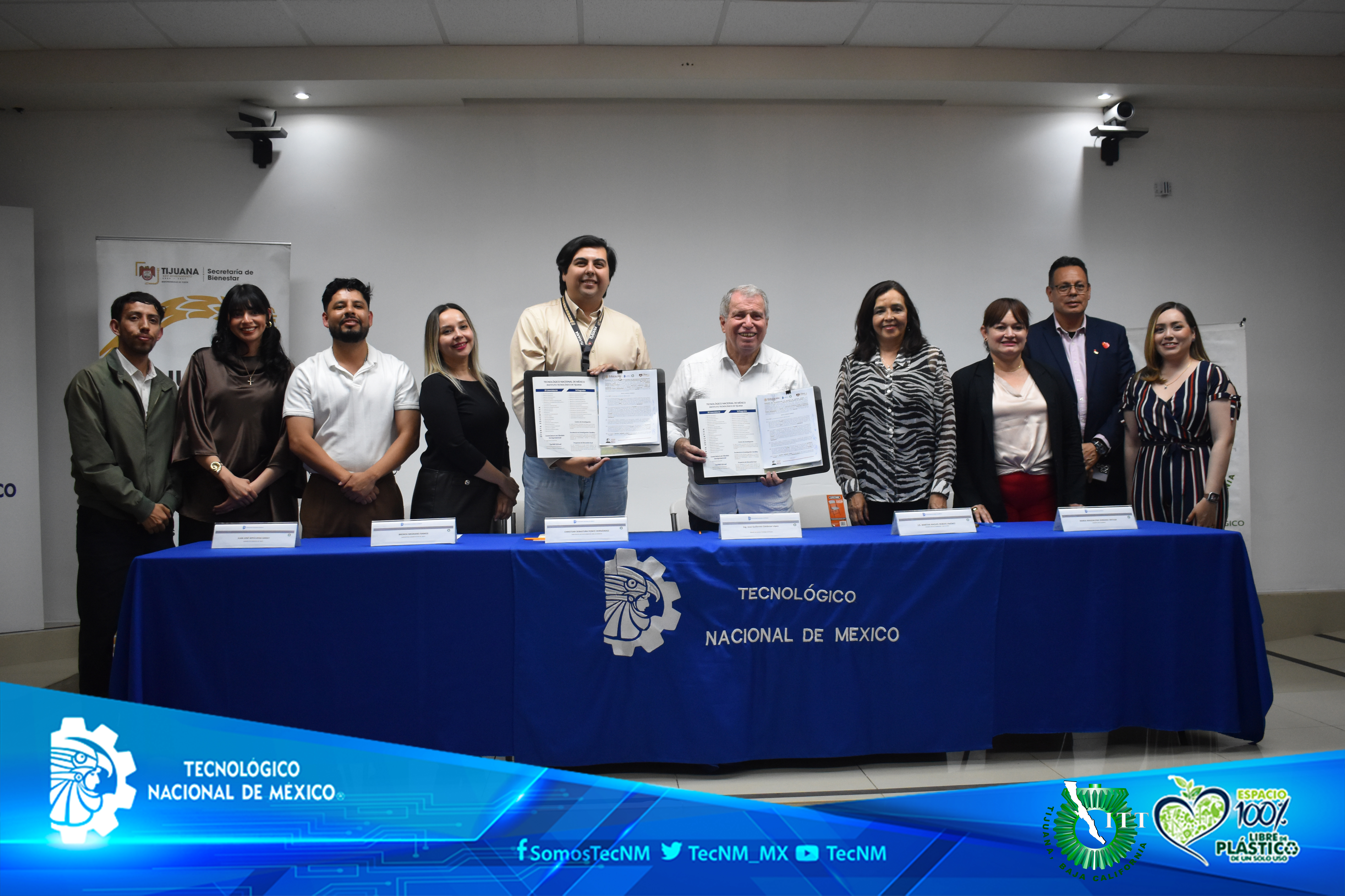 TecNM Tijuana e IMJUV fortalecen la formación profesional con firma de convenio