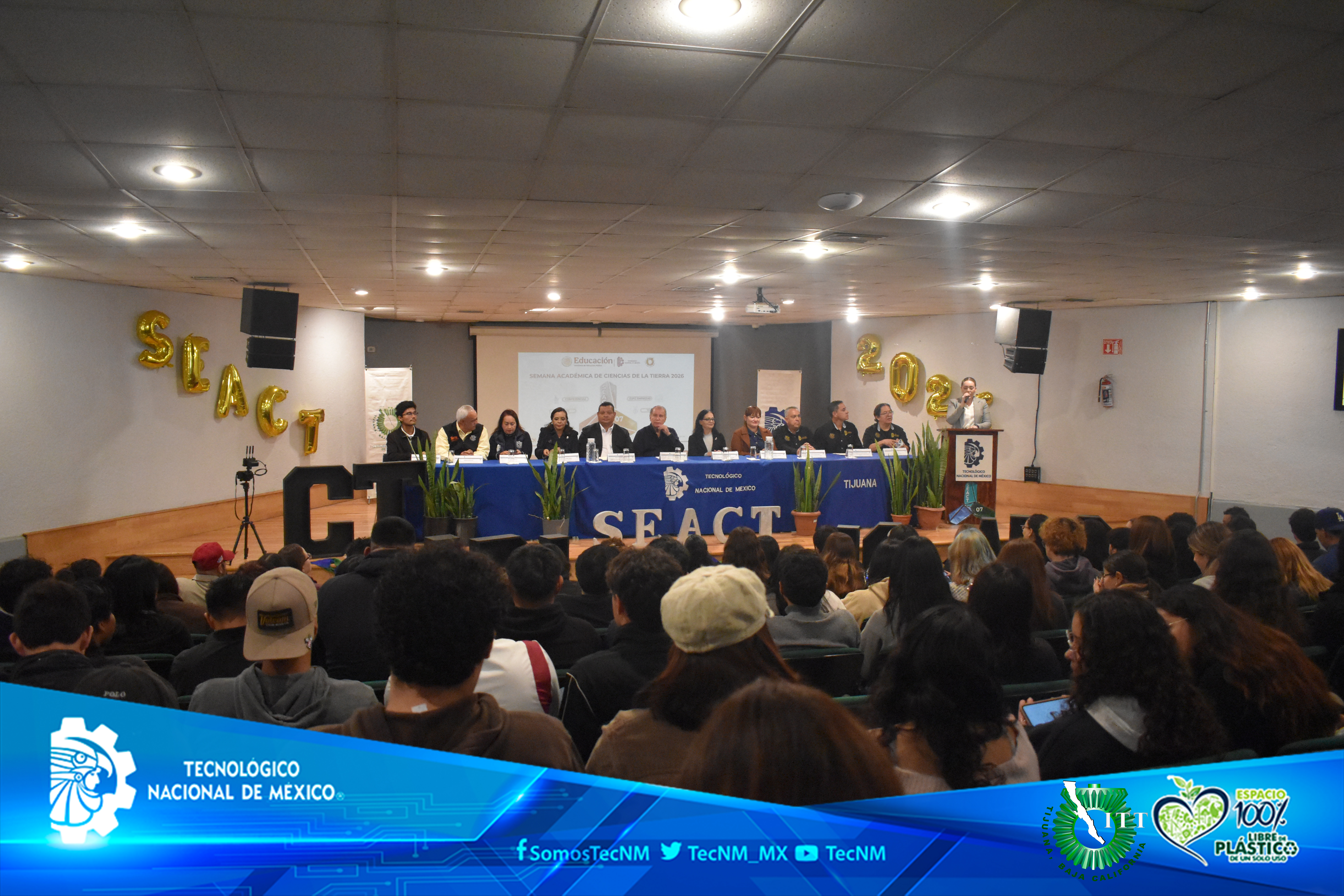 Inauguran la VII Semana Académica de Ciencias de la Tierra en el TecNM Tijuana