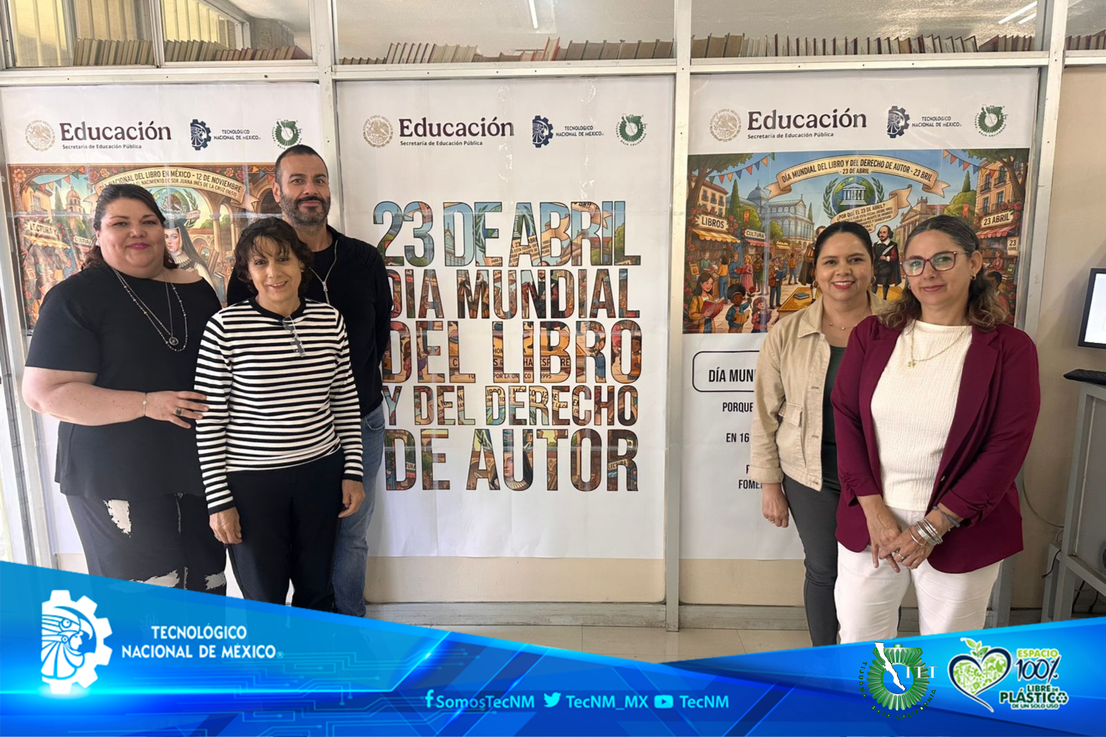 TecNM Tijuana se suma al Día Mundial del Libro y del Derecho de Autor