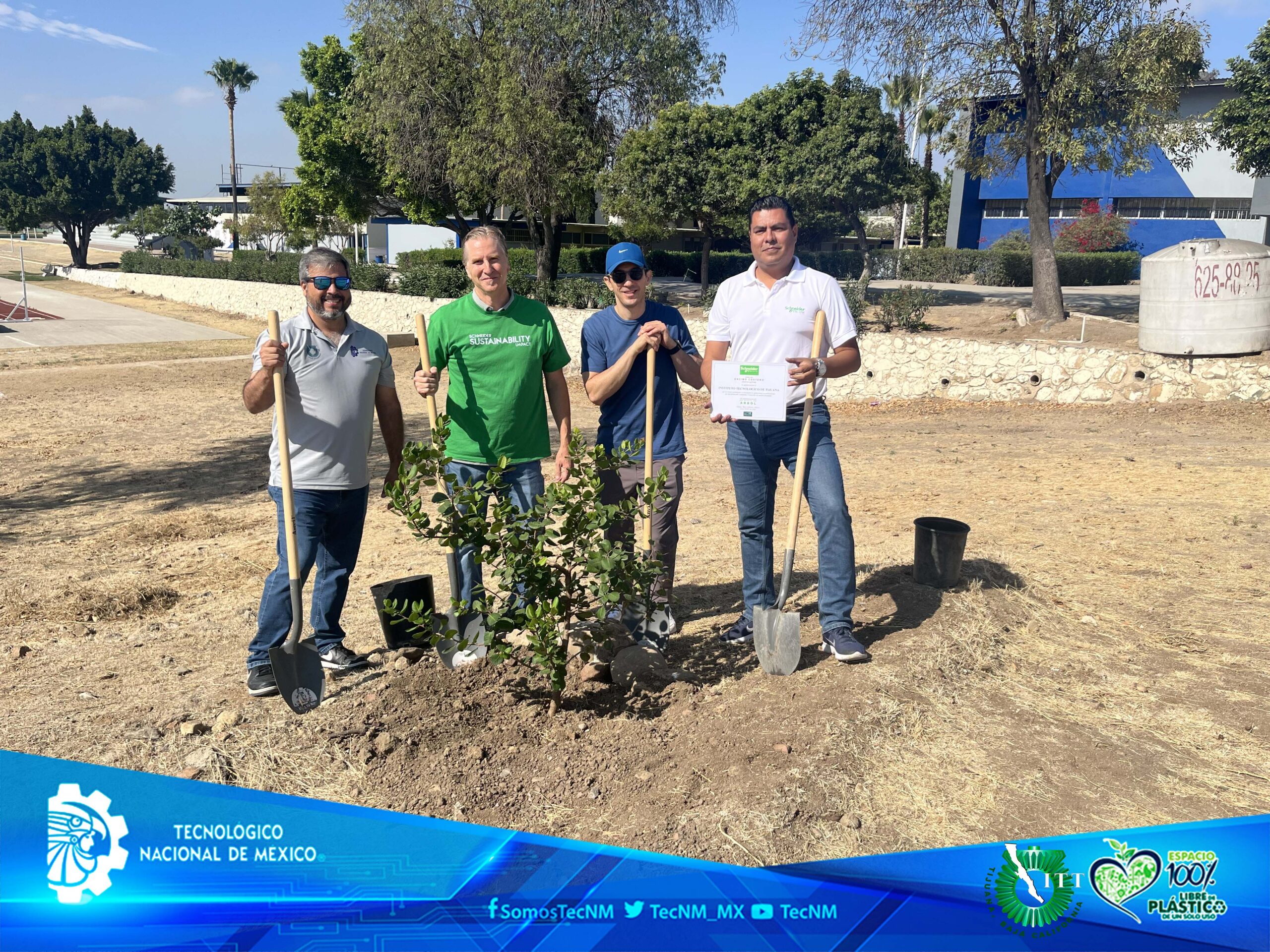 TecNM Instituto Tecnológico de Tijuana y Schneider Electric fortalecen su compromiso con el medio ambiente