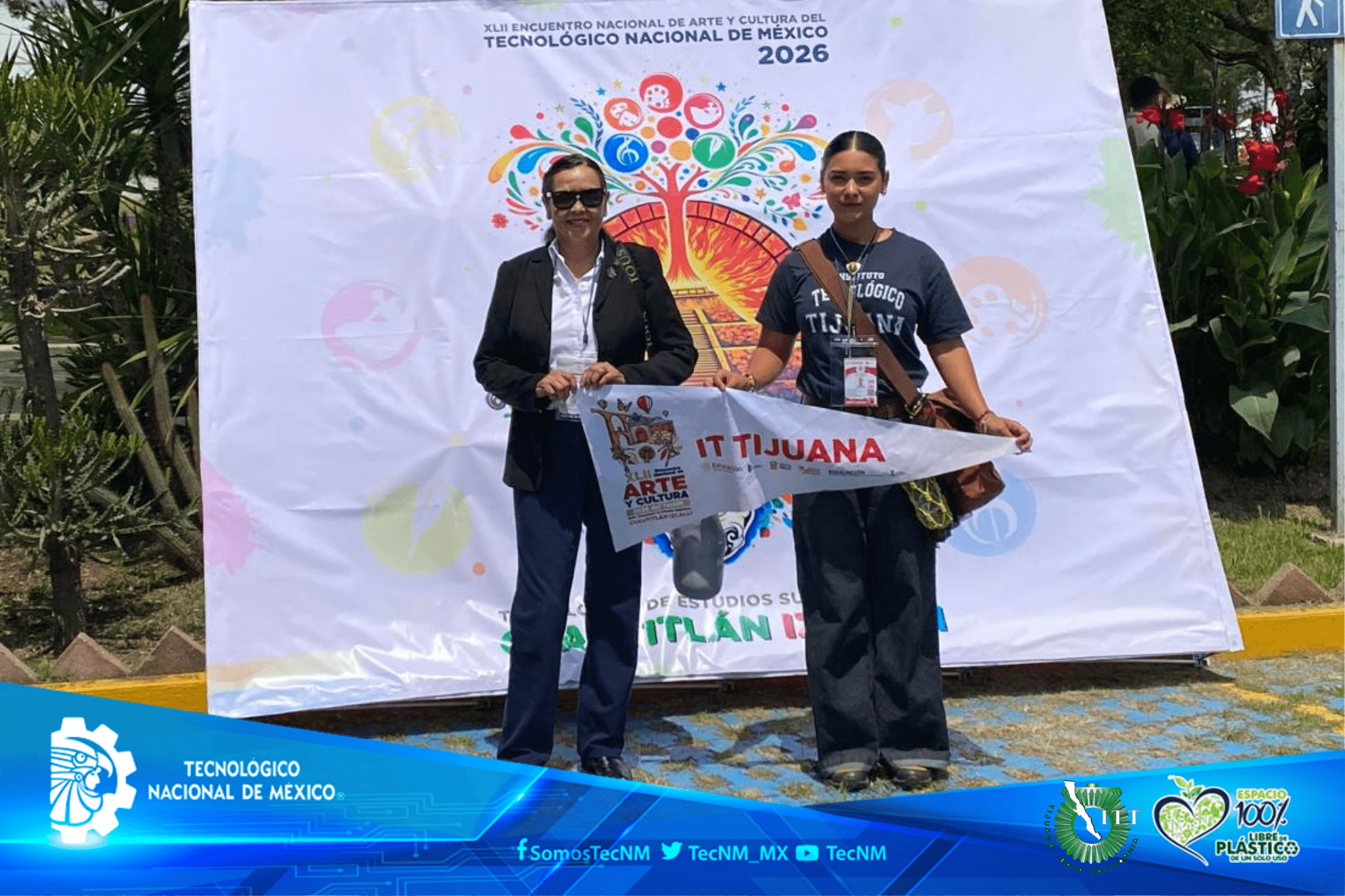 Estudiante de Arquitectura representa al TecNM – Instituto Tecnológico de Tijuana en Artes Plásticas