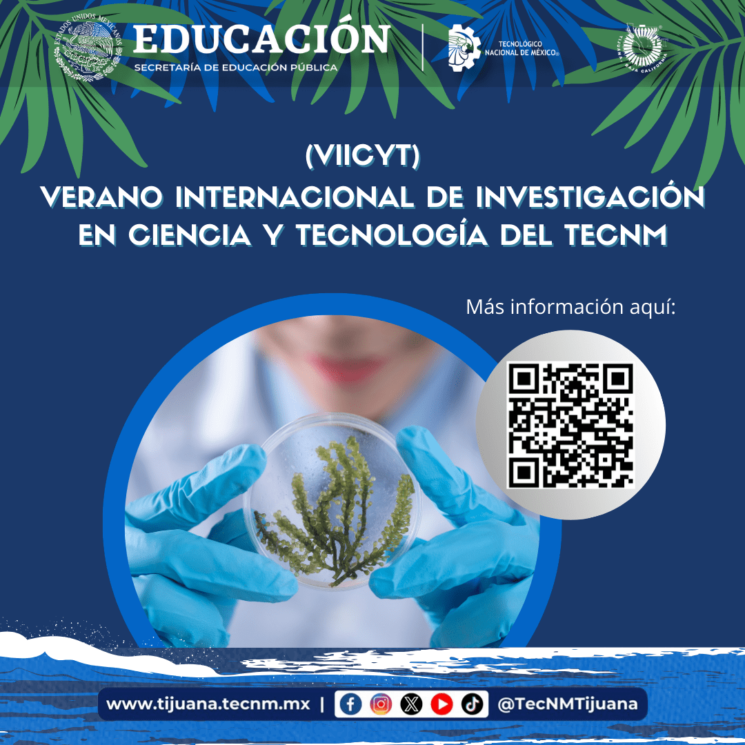 Verano Internacional de Investigación en Ciencia y Tecnología del TecNM (VIICyT)