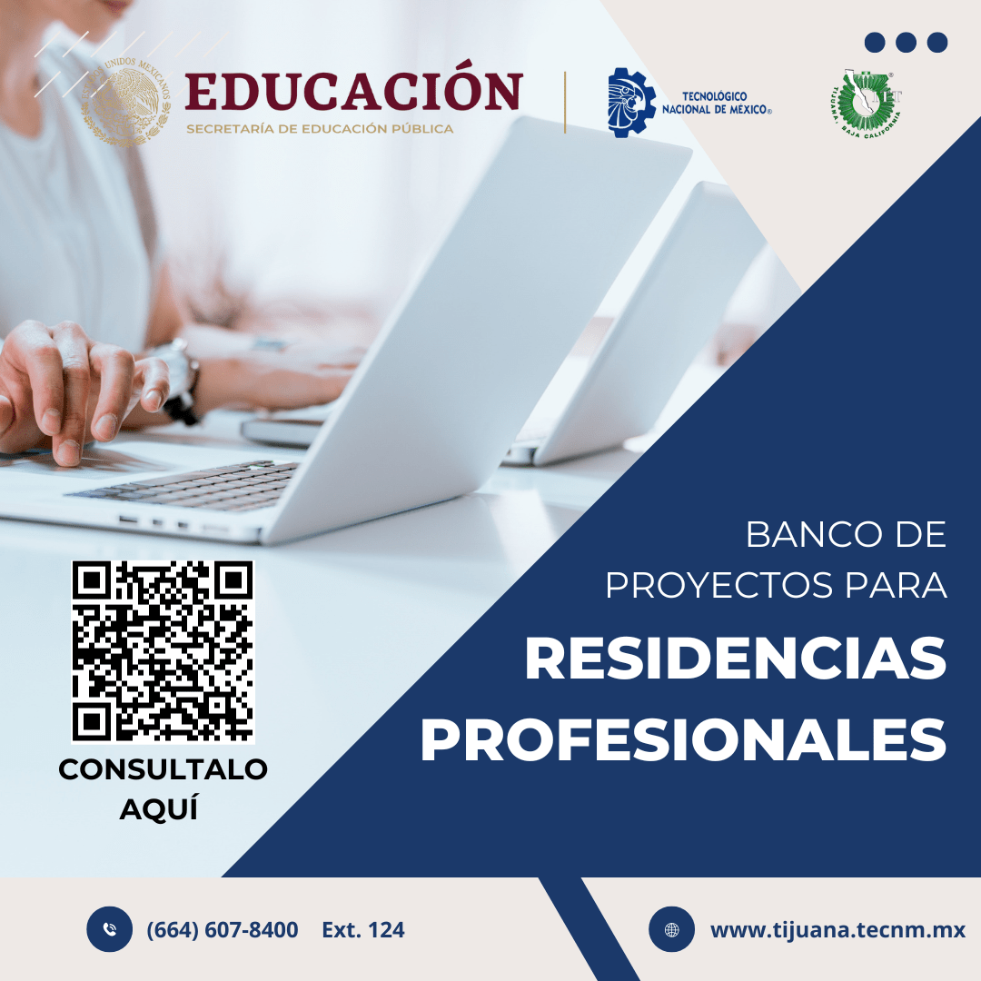 Banco de Proyectos para Residencias Profesionales