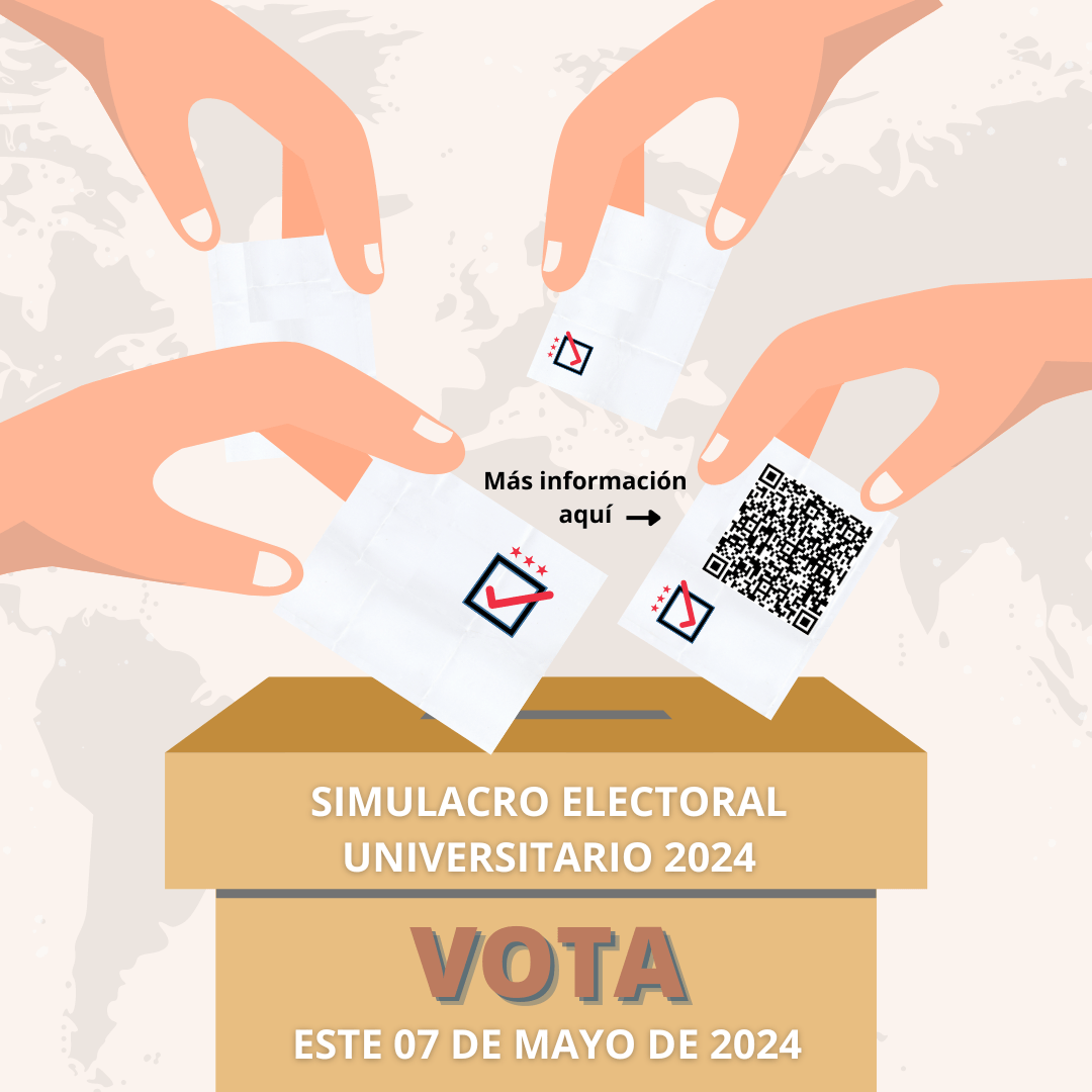 ¡Atención comunidad estudiantil, los invitamos al Simulacro Electoral Universitario 2024!