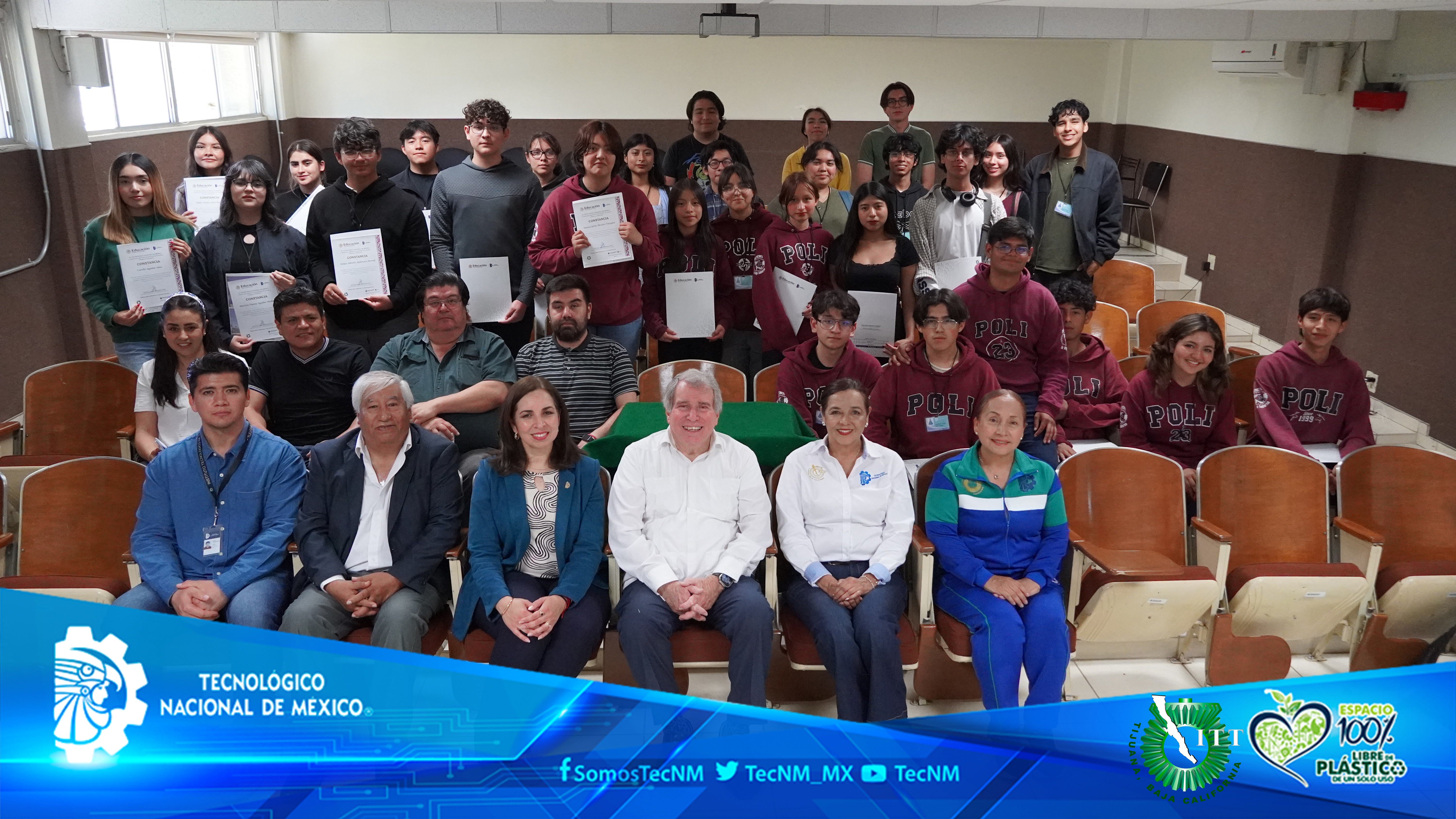 Clausura de la XXI Escuela de Verano de Química en el Instituto Tecnológico de Tijuana